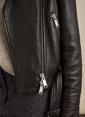 Lyle Chrome Free Leather Biker from Baukjen