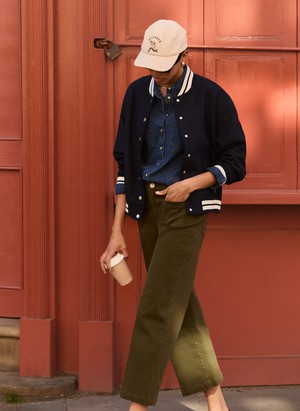 Terri Wool Blend Bomber Jacket from Baukjen