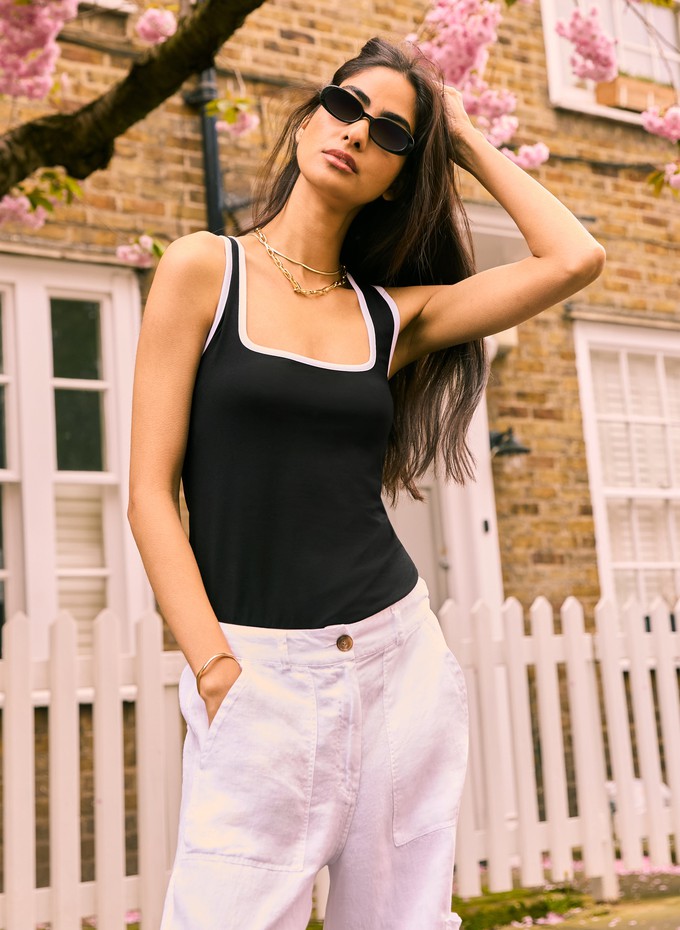 Ellie Square Neck Vest from Baukjen Ellie Square Neck Vest from Baukjen