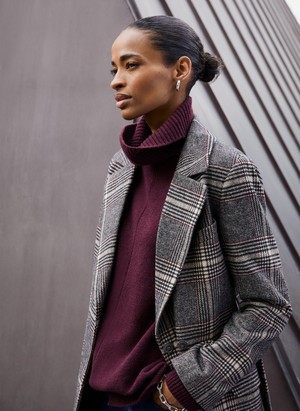 Aye Check Coat from Baukjen