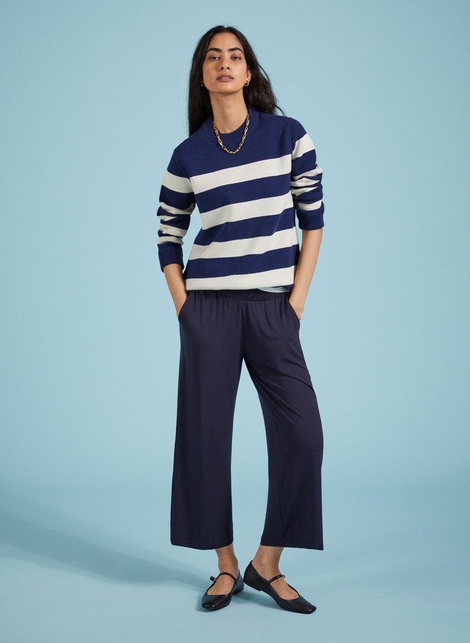 Cropped Palazzo Trousers from Baukjen Cropped Palazzo Trousers from Baukjen