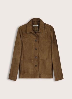 Hudson Suede Blazer from Baukjen