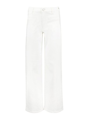 Organic Stretch Cotton Pocket Wide Leg Jeans from Baukjen