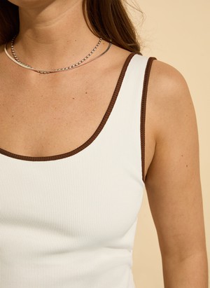 Houston Organic Rib Vest from Baukjen Houston Organic Rib Vest from Baukjen