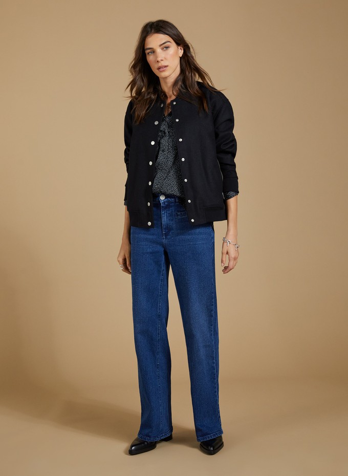 Antonia Wool Blend Bomber Jacket from Baukjen