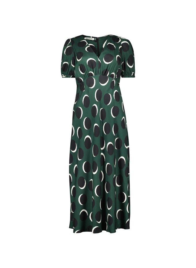 Kaydence Printed Midi Tea Dress with Livaeco from Baukjen