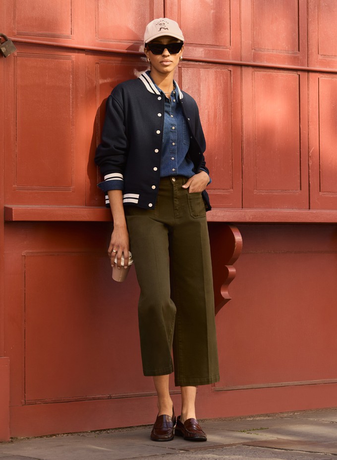Terri Wool Blend Bomber Jacket from Baukjen