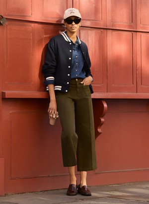 Terri Wool Blend Bomber Jacket from Baukjen