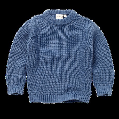 Skylar Sweater // KIDS // Biologisch Katoen // Ocean from Be Kind