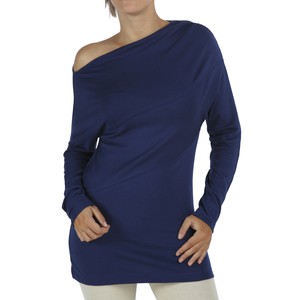 Asymmetrical Top in Organic Pima Cotton from B.e Quality
