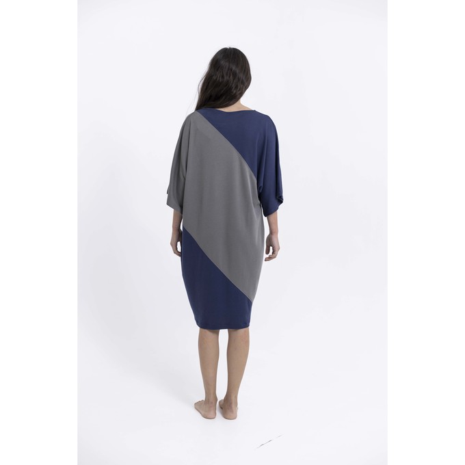 Bicolour OneSize Dress in Organic Cotton from B.e Quality