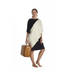 Bicolour OneSize Dress in Organic Cotton via B.e Quality