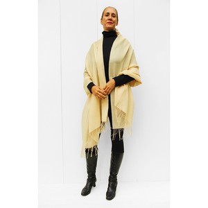 Solid Light Stole Silk & Alpaca from B.e Quality