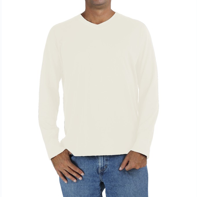 Men’s Raglan T-Shirt in Organic Pima Cotton from B.e Quality