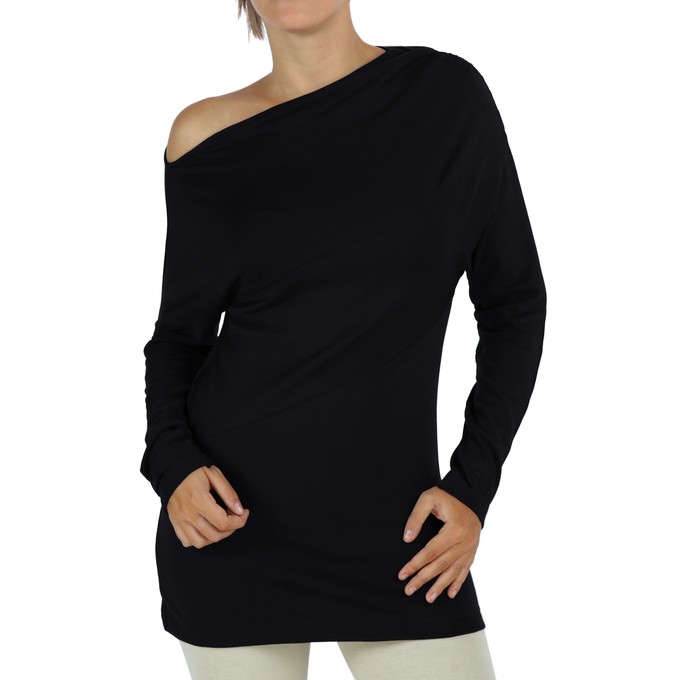 Asymmetrical Top in Organic Pima Cotton from B.e Quality