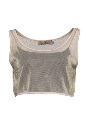 Sparkly Light Crop Top from Bee & Alpaca