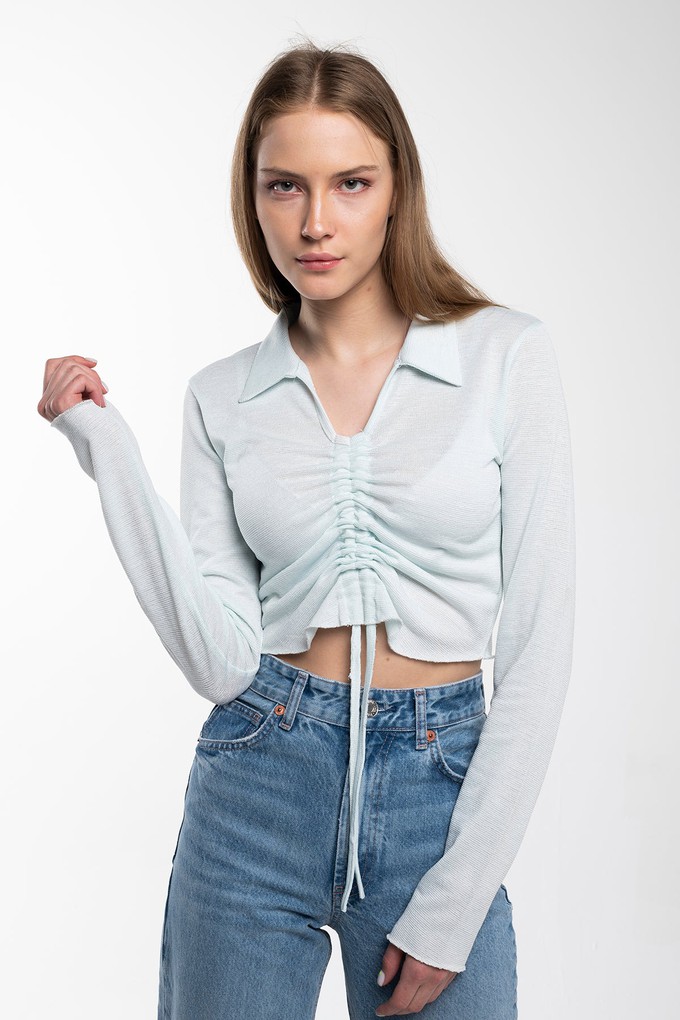 Adjustable Crop Top Blouse from Bee & Alpaca