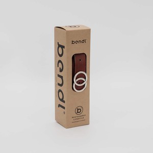 Rode Upcycled Brandslang ceinturen | Closed Loops red (3 cm) from BENDL