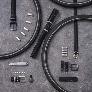 Flandrien – Upcycled Fietsband Riem | 4 cm from BENDL