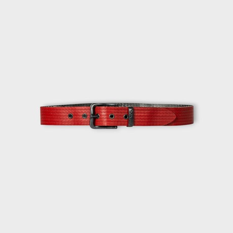 Brolo – Stoere Rode Upcycled Brandslang Riem (4 cm) from BENDL