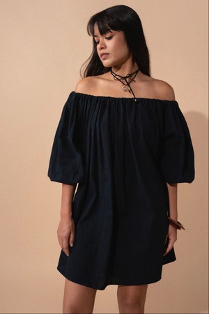 Rosie Dress Black from Bhoomi