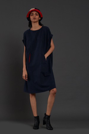 Clara Dress Blue from Bhoomi