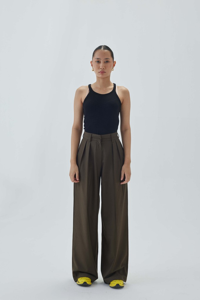 Elio Pants Olive from Bhoomi