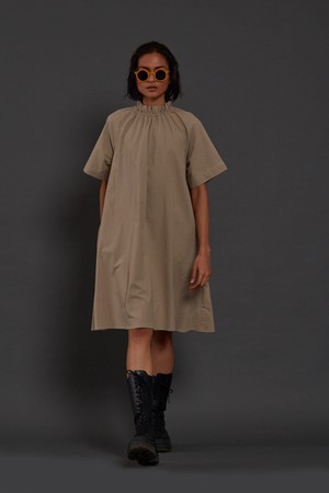 Sutton Dress Beige from Bhoomi