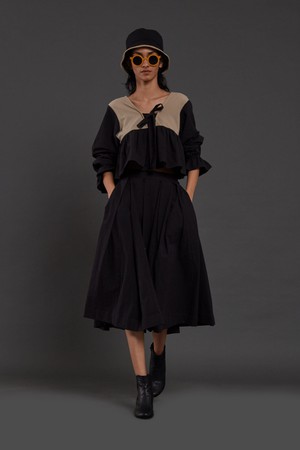 Brigitte Skirt Set Black from Bhoomi