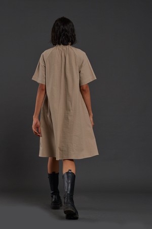Sutton Dress Beige from Bhoomi