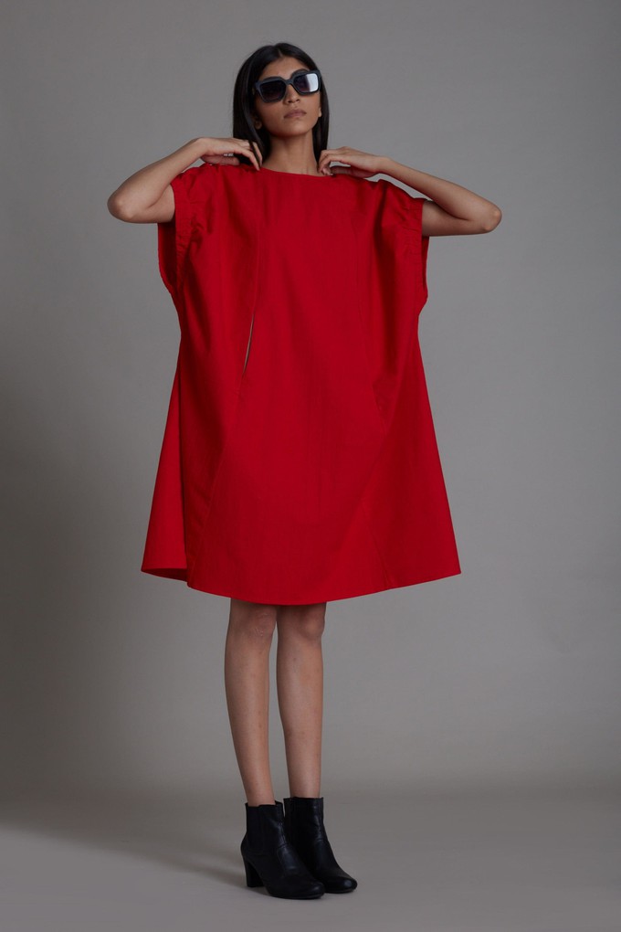 Clara Dress Red from Bhoomi
