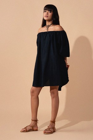 Rosie Dress Black from Bhoomi