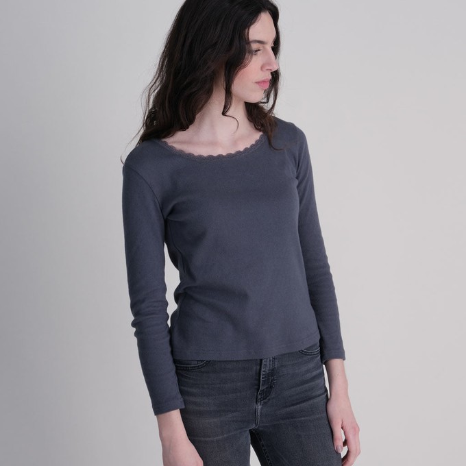 Cali Organic Cotton Thermal T from BIBICO