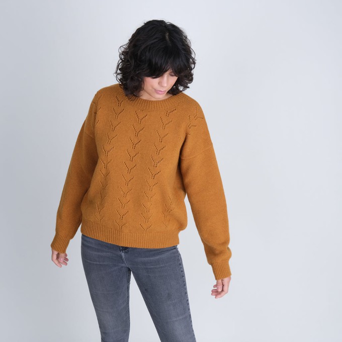 Riva Lacy Wool Jumper from BIBICO