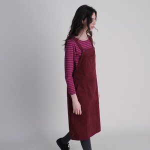 Phoebe Cord Dungaree Dress from BIBICO