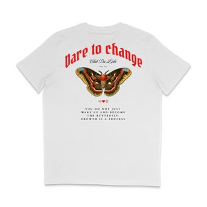 T-shirt CDL Dare to change Wit from BLL THE LABEL