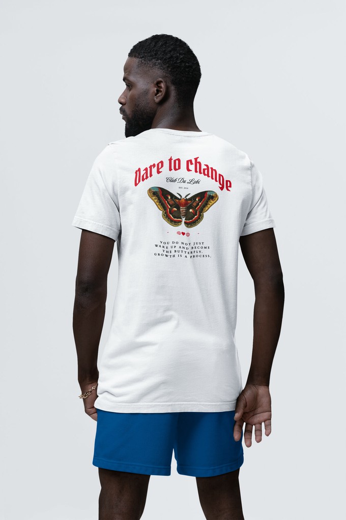 T-shirt CDL Dare to change Wit from BLL THE LABEL