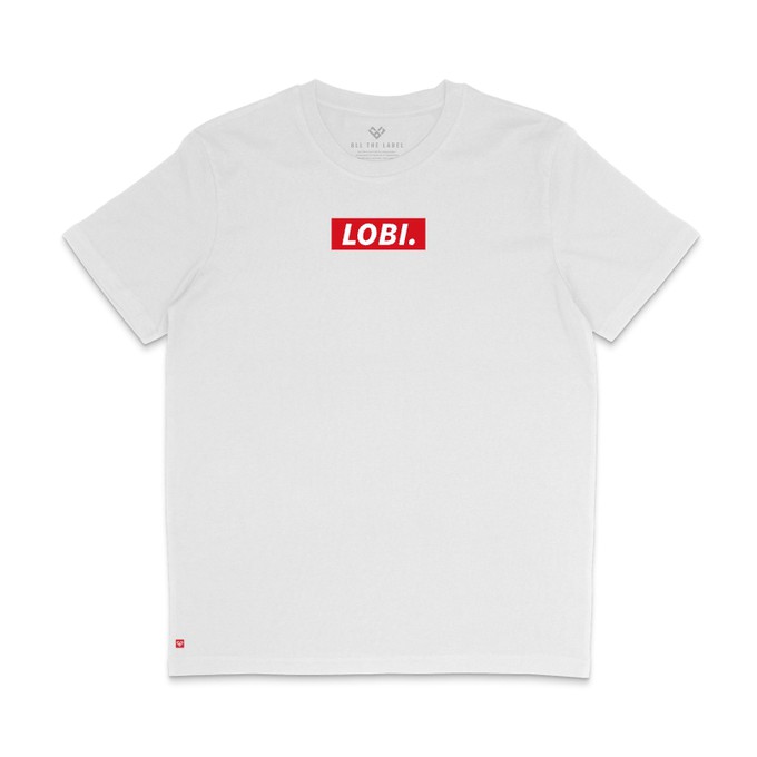 Lobi Boxlogo T-shirt Wit from BLL THE LABEL
