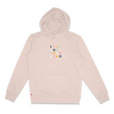 Be Cool Be Kind Hoodie Candy Pink via BLL THE LABEL