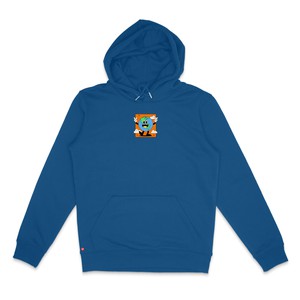 Lobi Worldwide Peace Hoodie Majorelle Blue from BLL THE LABEL