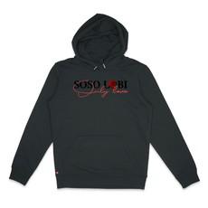 Hoodie Soso Lobi Only Love Black via BLL THE LABEL