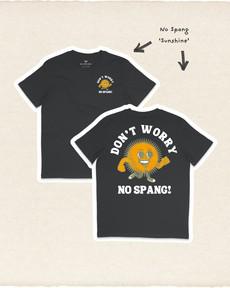 No Spang Sunshine T-shirt Black via BLL THE LABEL
