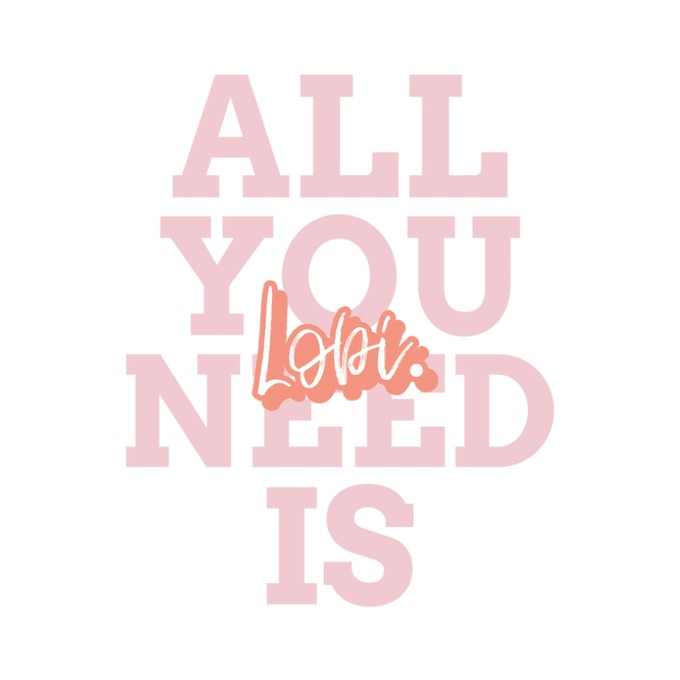 All You Need Front Hoodie White from BLL THE LABEL