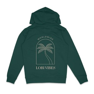 Hoodie Lobi Vibes Paramaribo Glazed Green from BLL THE LABEL