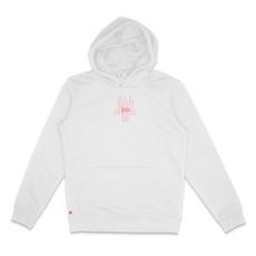 All You Need Front Hoodie White via BLL THE LABEL