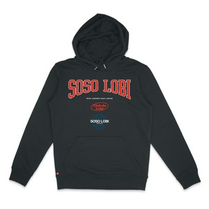 Hoodie Soso Lobi Varsity Black from BLL THE LABEL