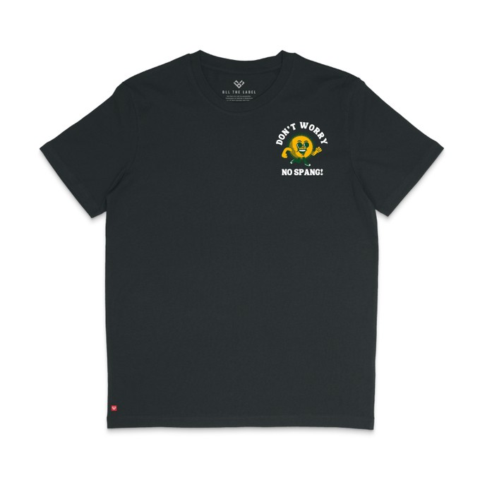 No Spang Sunshine T-shirt Black from BLL THE LABEL