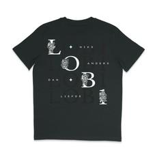 T-shirt Lobi 4 You Remake Zwart via BLL THE LABEL