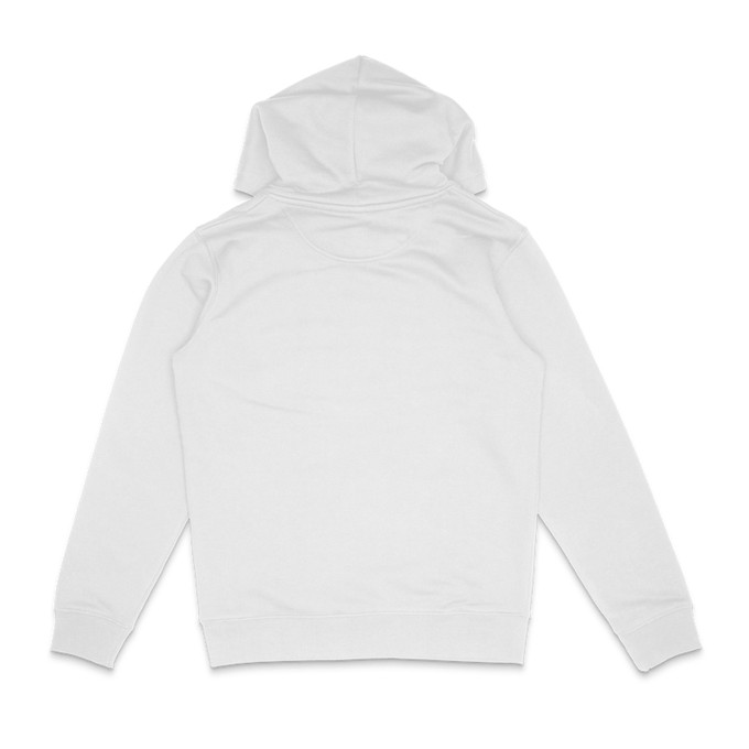 Hoodie Lobi Worldwide Italic White from BLL THE LABEL