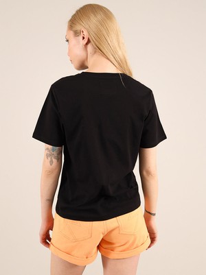 Sunset Tee, Organic Cotton, in Black from blondegonerogue